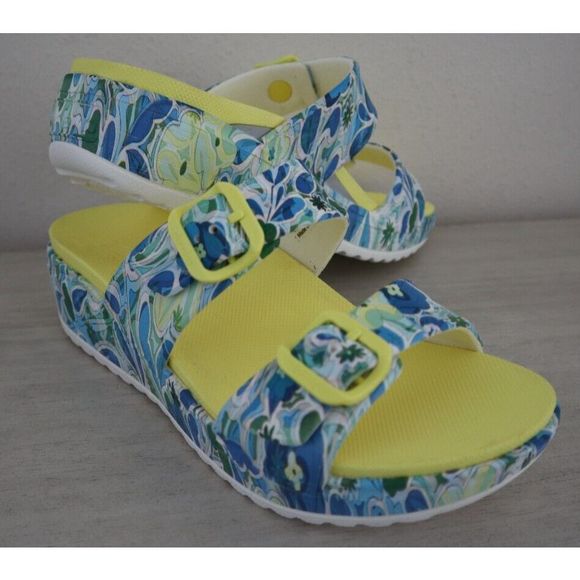 Dansko 13079 Women's Sz 41- US 10.5/11 Hippy Floral Kandi Slip-On Sandals $85 - Picture 9 of 14